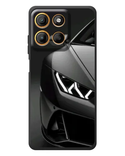 Чохол для Motorola Edge 60 Neo з картинкою «Lamborghini фари деталізація»