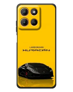 Чохол для Motorola Edge 60 Neo з картинкою «Lamborghini Huracan чорний»
