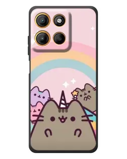 Чохол для Motorola Edge 60 Neo з картинкою «Єдиноріг Pusheen»