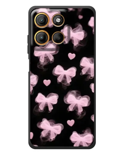 Чехол для Motorola Edge 60 Neo с картинкой «Геометрия банта»