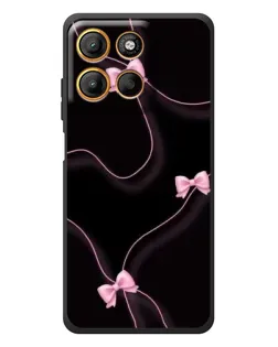 Чехол для Motorola Edge 60 Neo с картинкой «Розовые ленты»