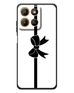 Чехол для Motorola Edge 60 Neo с картинкой «Вертикальный бант»