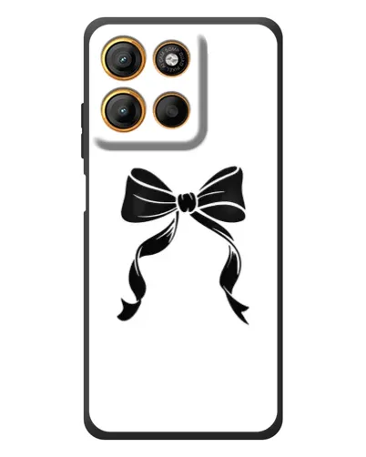 Чехол для Motorola Edge 60 Neo с картинкой «Классический бант»