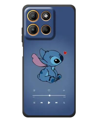 Чохол для Motorola Edge 60 Neo з картинкою «Музичний Stitch» Чохол для Motorola Edge 60 Neo з картинкою «Музичний Stitch»
