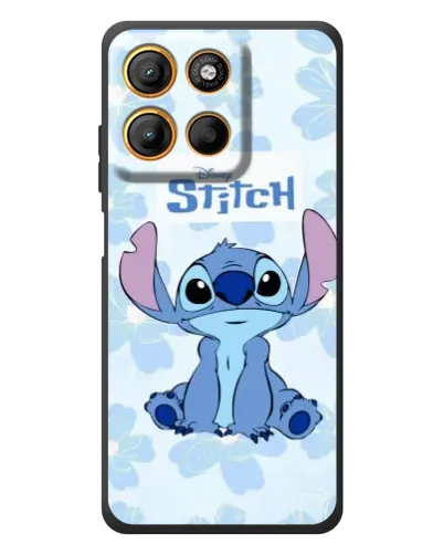 Чохол для Motorola Edge 60 Neo з картинкою «Stitch серед квітів» Чохол для Motorola Edge 60 Neo з картинкою «Stitch серед квітів»