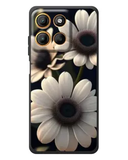 Чохол для Motorola Edge 60 Neo з картинкою «Білі маргаритки макро»