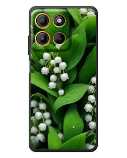Чохол для Motorola Edge 60 Neo з картинкою «Конвалії в зелені»