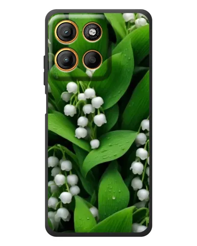 Чохол для Motorola Edge 60 Neo з картинкою «Конвалії в зелені»