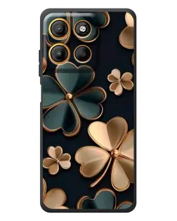 Чохол для Motorola Edge 60 Neo з картинкою «Конюшина в золоті»