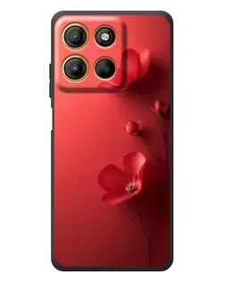 Чохол для Motorola Edge 60 Neo з картинкою «Макові суцвіття»
