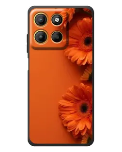 Чохол для Motorola Edge 60 Neo з картинкою «Помаранчеві гербери»