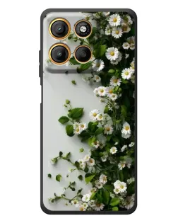 Чохол для Motorola Edge 60 Neo з картинкою «Гілка дрібних білих квітів»