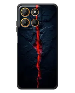 Чохол для Motorola Edge 60 Neo з картинкою «Червона лавова тріщина»