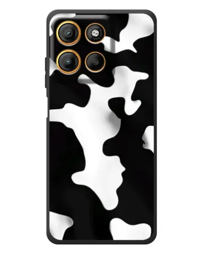 Чохол для Motorola Edge 60 Neo з картинкою «Чорно-біла пляма»
