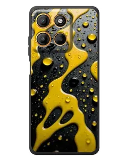 Чохол для Motorola Edge 60 Neo з картинкою «Рідке жовте золото»