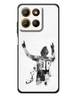 Чохол для Motorola Edge 60 Neo з картинкою «Messi ART»