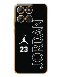 Чехол для Motorola Edge 60 Pro с картинкой «Jordan Vertical»