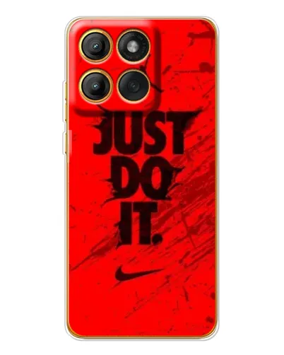 Чехол для Motorola Edge 60 Pro с картинкой «Nike Just Do It»