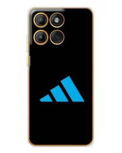 Чохол для Motorola Edge 60 Pro з картинкою «Adidas Cyan Logo»