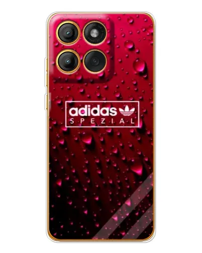 Чохол для Motorola Edge 60 Pro з картинкою «Adidas Gold Marble»