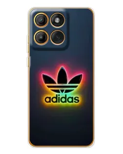 Чохол для Motorola Edge 60 Pro з картинкою «Неоновий Adidas»