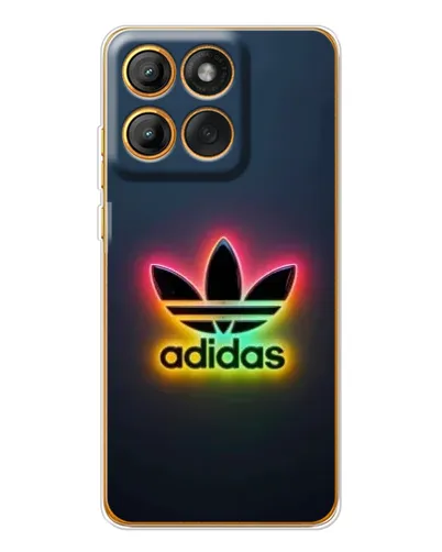 Чохол для Motorola Edge 60 Pro з картинкою «Неоновий Adidas»