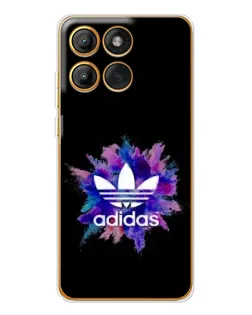 Чохол для Motorola Edge 60 Pro з картинкою «Вибух фарб Adidas»