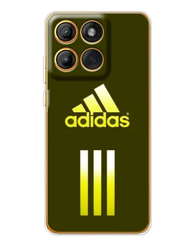 Чохол для Motorola Edge 60 Pro з картинкою «Оливковий градієнт Adidas»