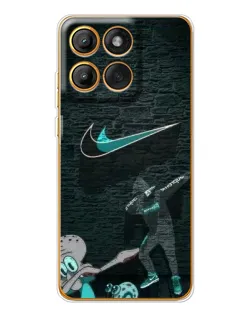 Чохол для Motorola Edge 60 Pro з картинкою «Спортивний арт Nike»