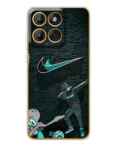 Чохол для Motorola Edge 60 Pro з картинкою «Спортивний арт Nike»