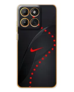 Чохол для Motorola Edge 60 Pro з картинкою «Абстрактний дизайн Nike»