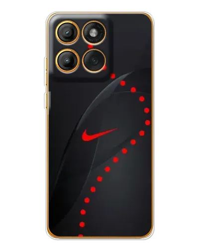 Чохол для Motorola Edge 60 Pro з картинкою «Абстрактний дизайн Nike»