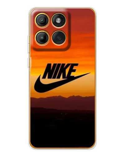 Чохол для Motorola Edge 60 Pro з картинкою «Nike — вечірній горизонт»