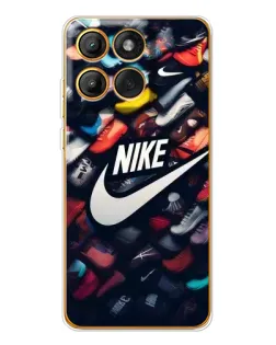 Чохол для Motorola Edge 60 Pro з картинкою «Колекція кросівок Nike»