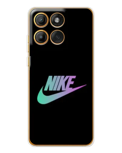 Чохол для Motorola Edge 60 Pro з картинкою «Nike — міська ніч»