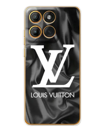 Чохол для Motorola Edge 60 Pro з картинкою «Шовковий Louis Vuitton»