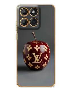 Чохол для Motorola Edge 60 Pro з картинкою «Червоне яблуко LV»