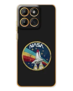 Чохол для Motorola Edge 60 Pro з картинкою «NASA — емблема місії»
