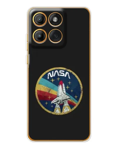 Чохол для Motorola Edge 60 Pro з картинкою «NASA — емблема місії»