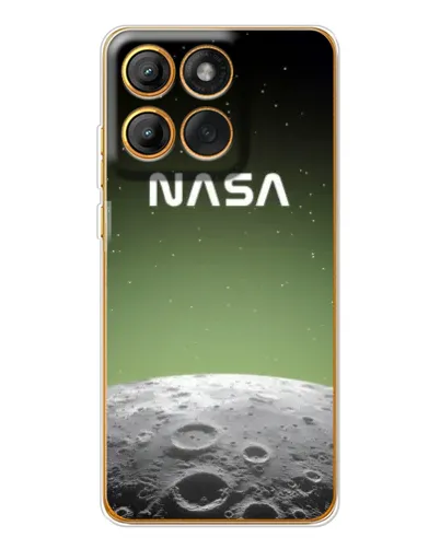 Чохол для Motorola Edge 60 Pro з картинкою «NASA — місячний градієнт»