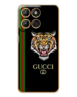 Чехол для Motorola Edge 60 Pro с картинкой «Тигр Gucci»