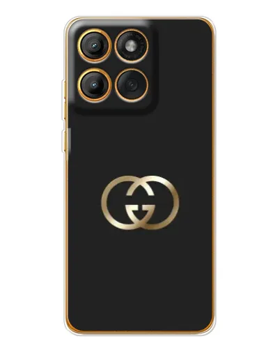 Чехол для Motorola Edge 60 Pro с картинкой «Минимализм Gucci»