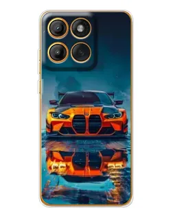Чохол для Motorola Edge 60 Pro з картинкою «BMW — золота емблема»