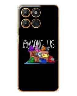 Чехол для Motorola Edge 60 Pro с картинкой «Логотип Among Us» Чехол для Motorola Edge 60 Pro с картинкой «Логотип Among Us»