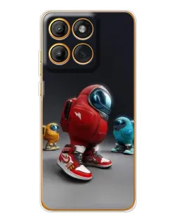 Чехол для Motorola Edge 60 Pro с картинкой «Among Us — 3D стиль»