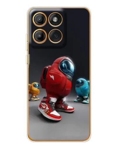 Чехол для Motorola Edge 60 Pro с картинкой «Among Us — 3D стиль»