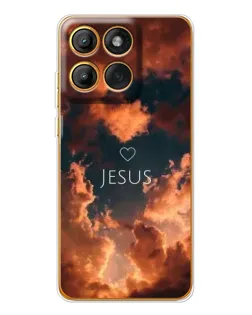 Чехол для Motorola Edge 60 Pro с картинкой «Сияние Имени Jesus» Чехол для Motorola Edge 60 Pro с картинкой «Сияние Имени Jesus»