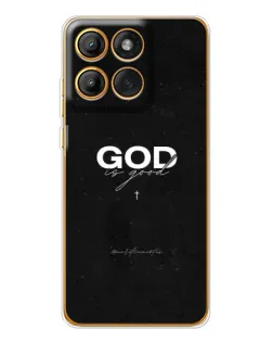 Чехол для Motorola Edge 60 Pro с картинкой «GOD — Бог над всем»