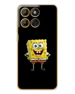 Чехол для Motorola Edge 60 Pro с картинкой «Классический Губка Боб»