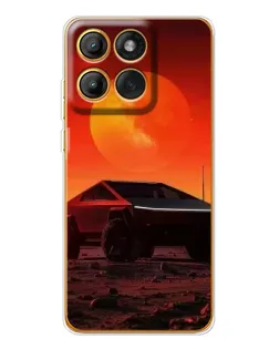 Чехол для Motorola Edge 60 Pro с картинкой «Cybertruck на Марсе» Чехол для Motorola Edge 60 Pro с картинкой «Cybertruck на Марсе»